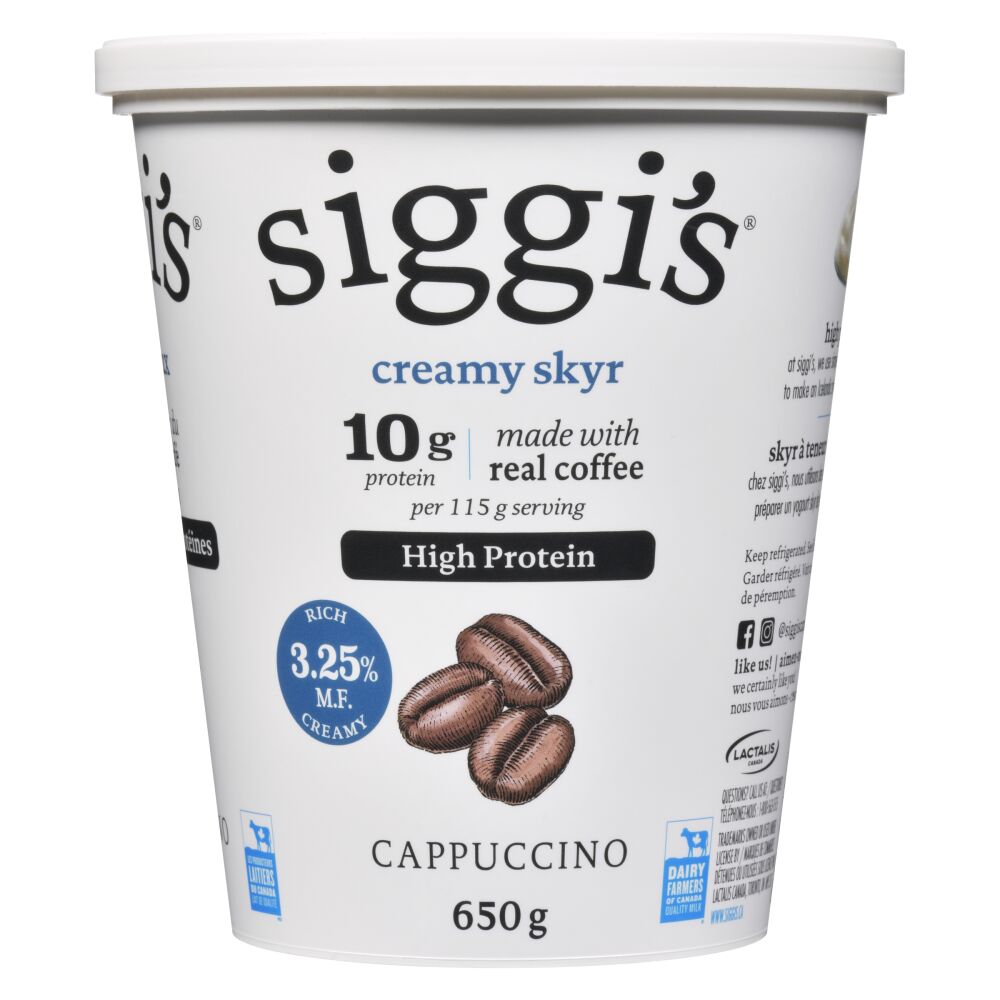 Siggi's Skyr Yogurt Cappuccino 3.25% M.F. 650g