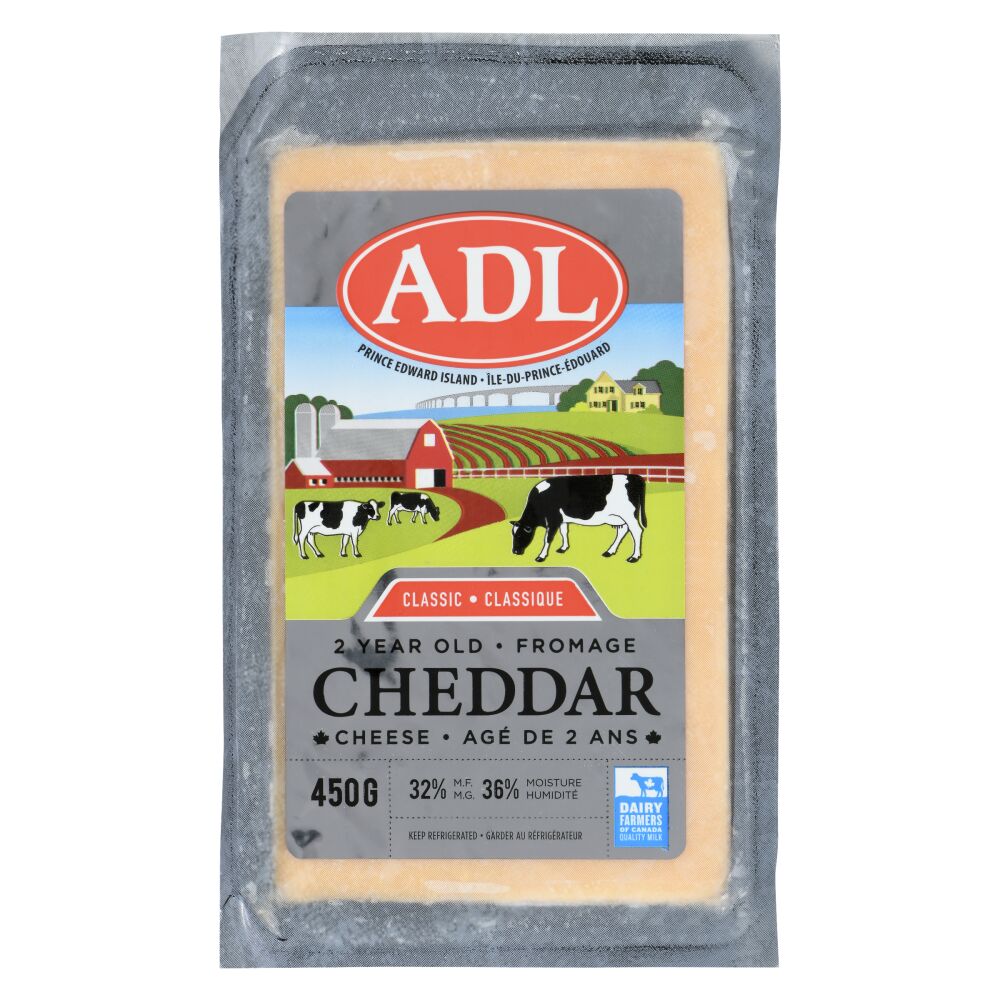 ADL Classic 2 Year Old Coloured Cheddar 450g