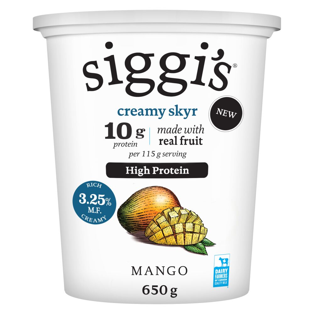 Siggi's Skyr Yogurt Mango 3.25% M.F. 650g