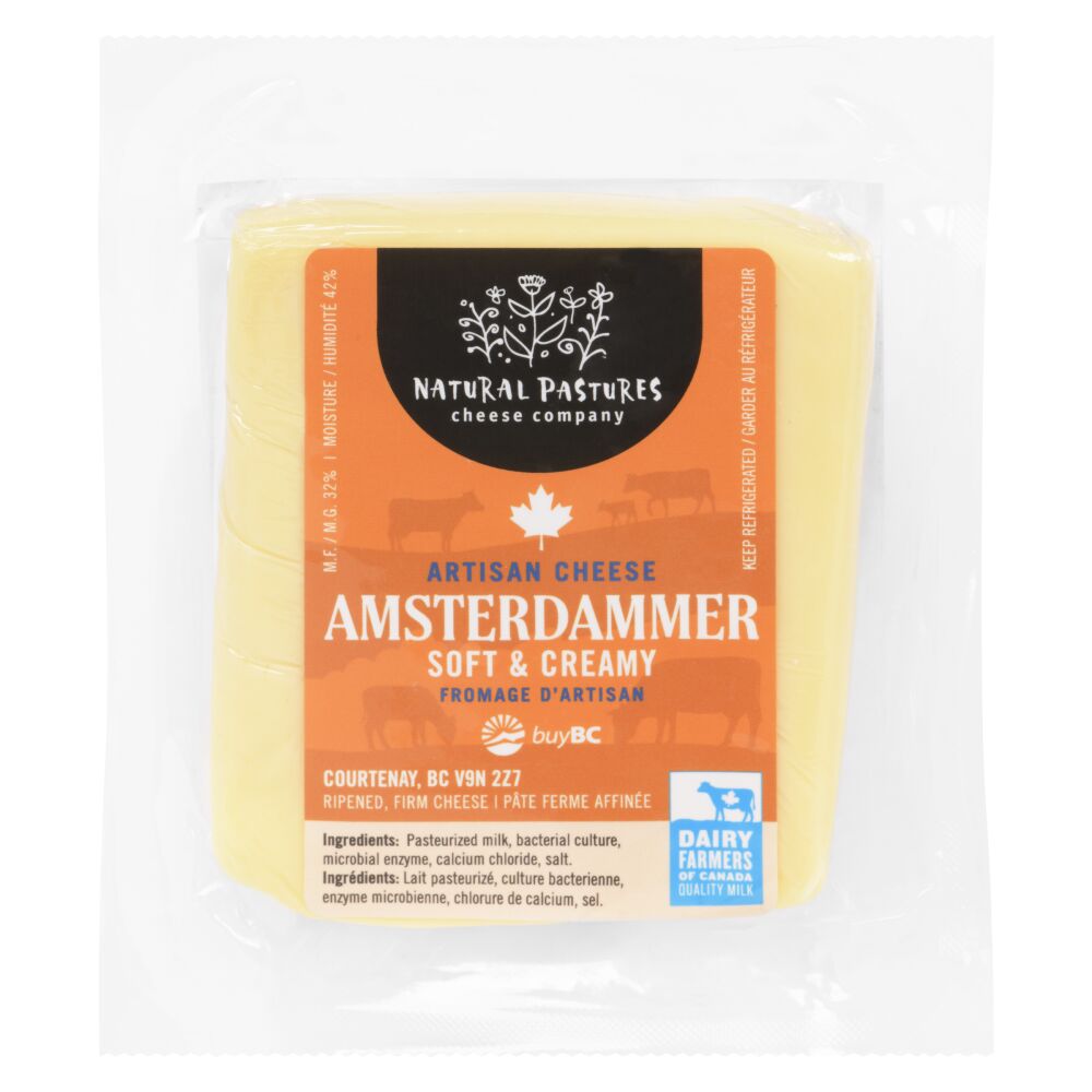 Natural Pastures Cheese Company Amsterdammer 180g