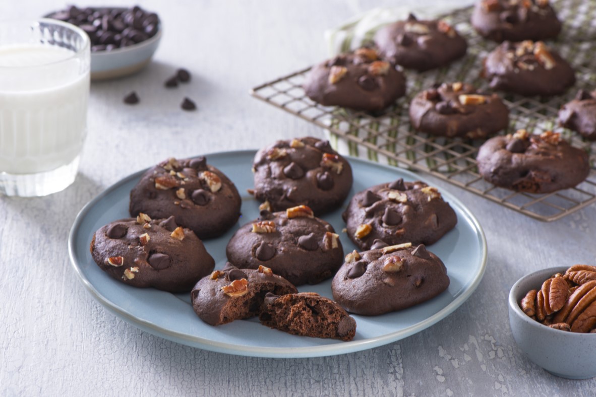 Double Chocolate Brownie Cookies | Canadian Goodness