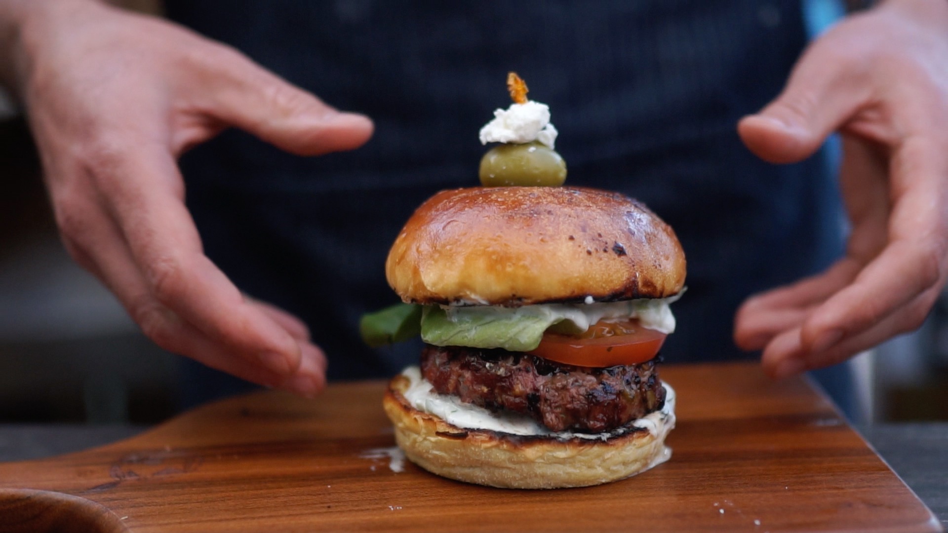 Greek Lamb Burgers with Creamy Tzatziki | Canadian Goodness