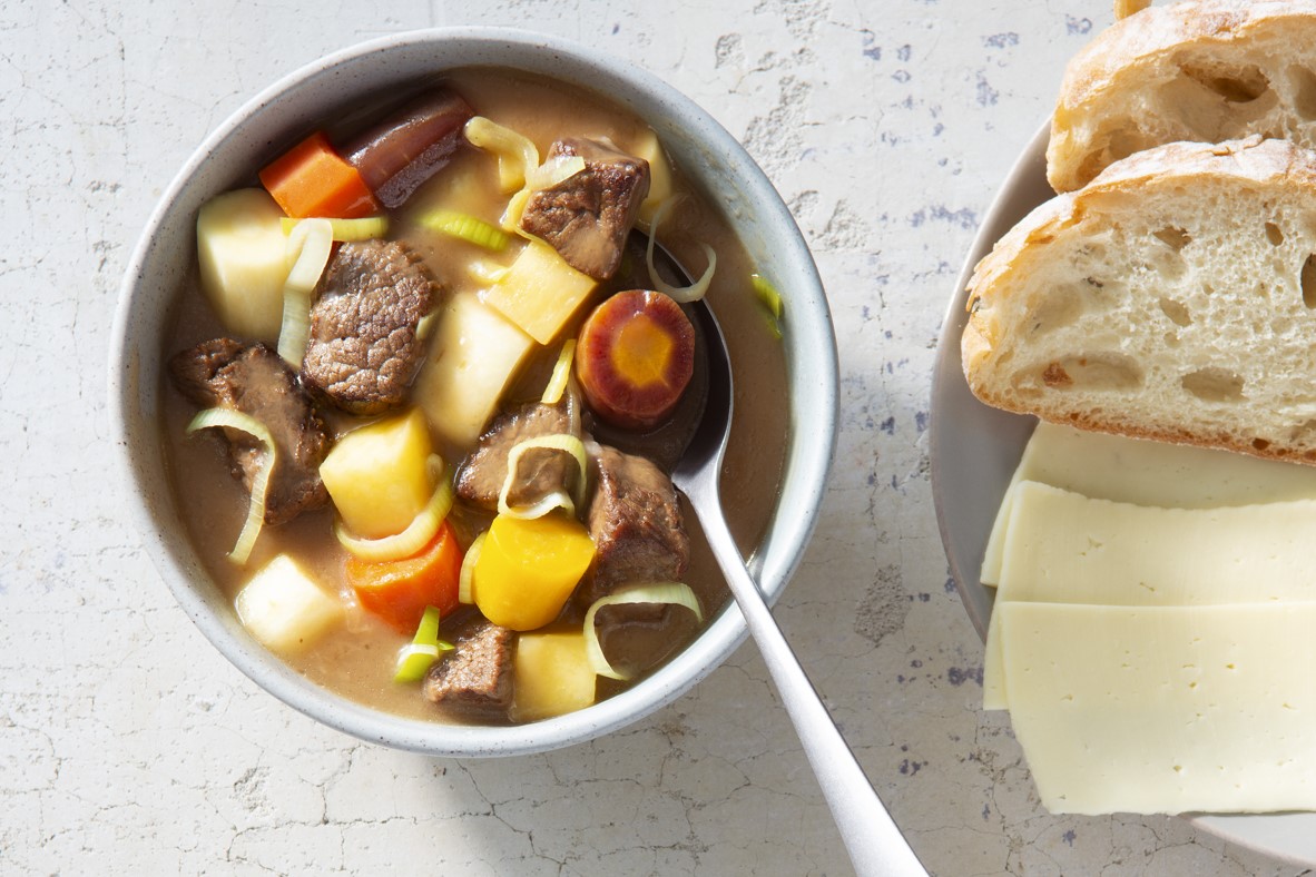 Irish Stew with Havarti | Canadian Goodness