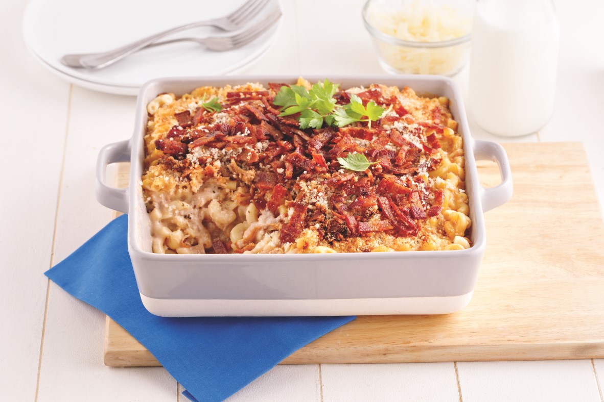 Decadent Mac and Cheese with Pulled Pork | Canadian Goodness