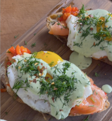 Smoked Salmon Toasts | Canadian Goodness