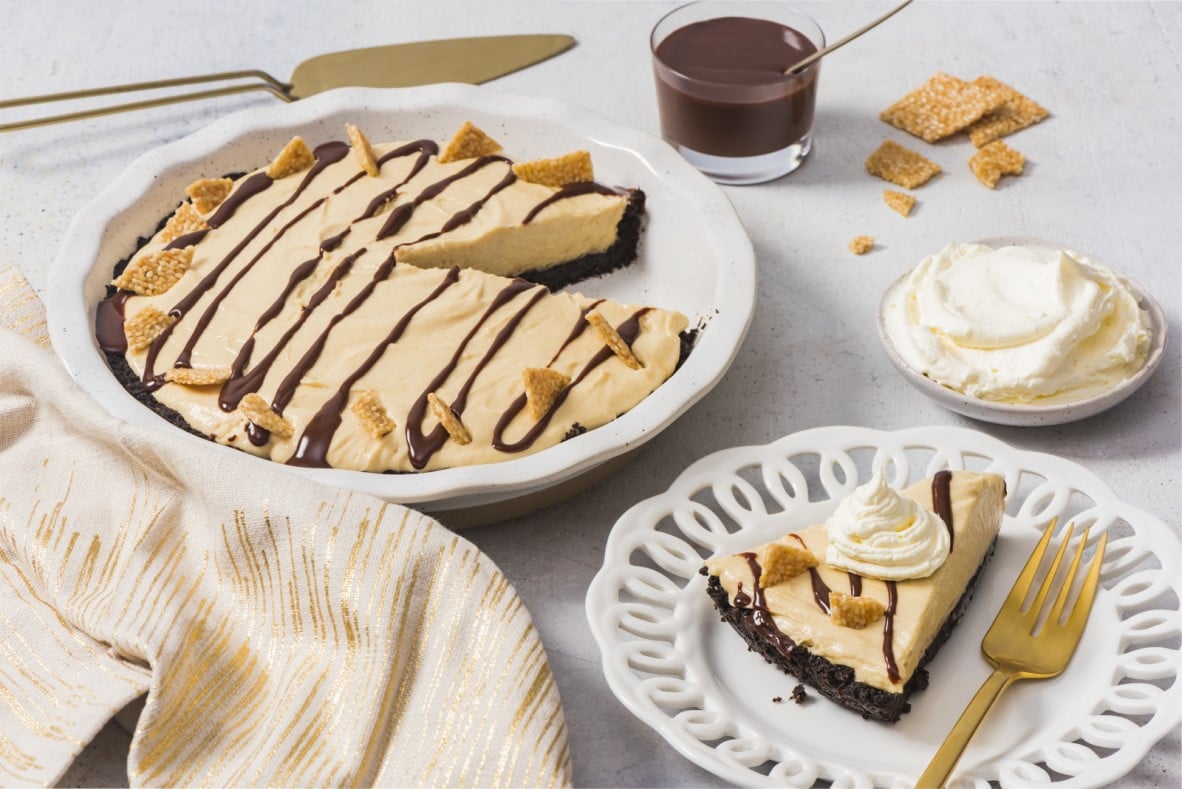 Tahini Chocolate Pie | Canadian Goodness