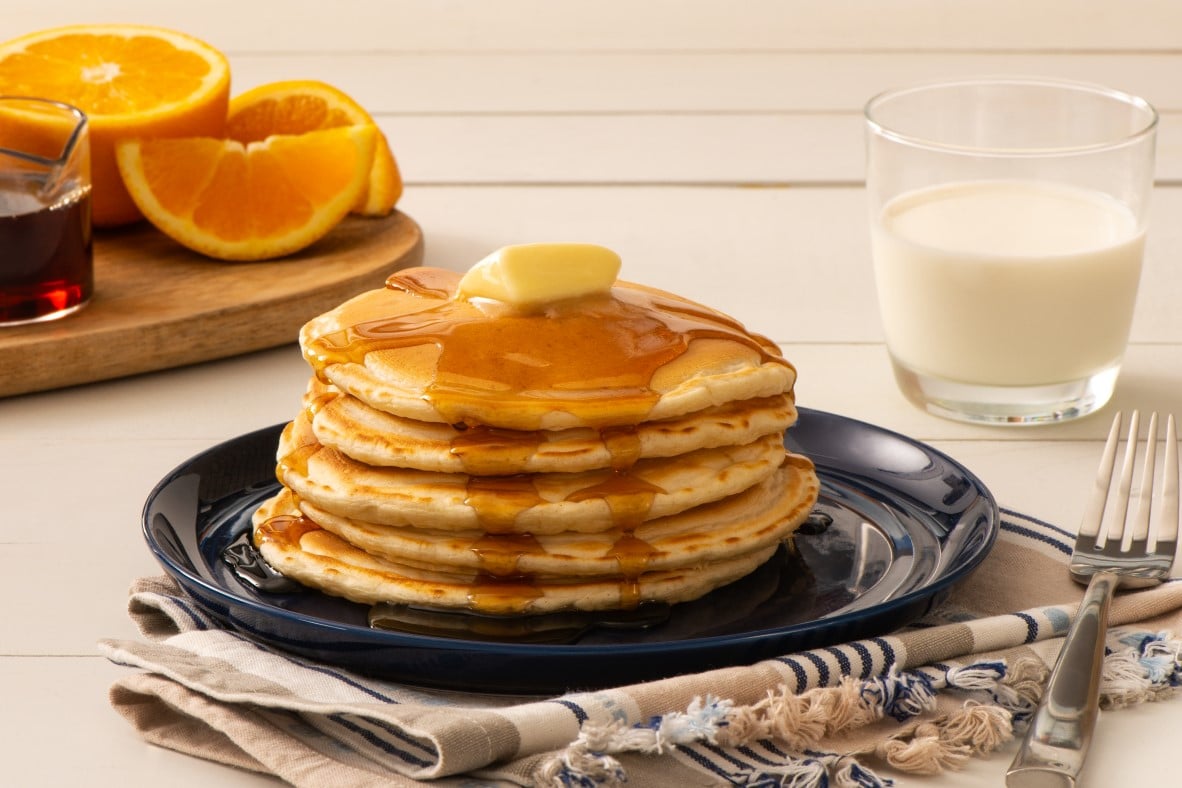 Aunt Anne's Sweet Milk Pancakes  | Canadian Goodness