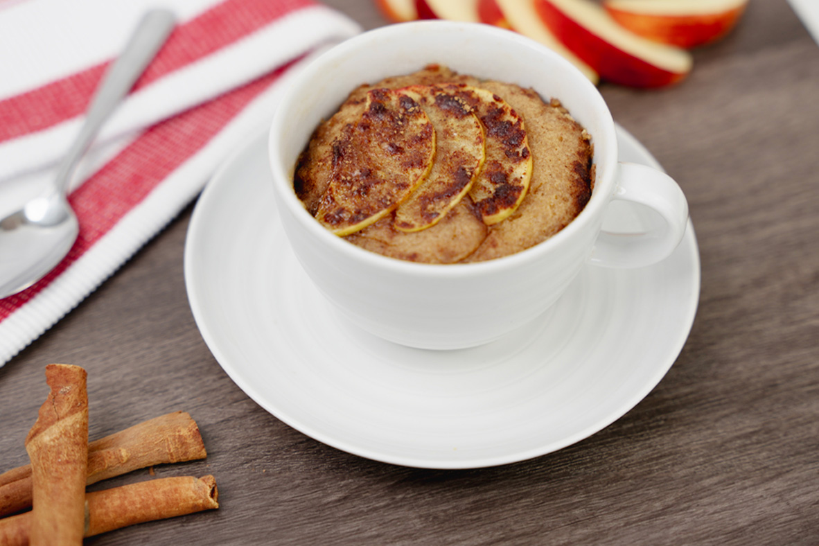 Buttery Apple Spice Mug Cake | Canadian Goodness