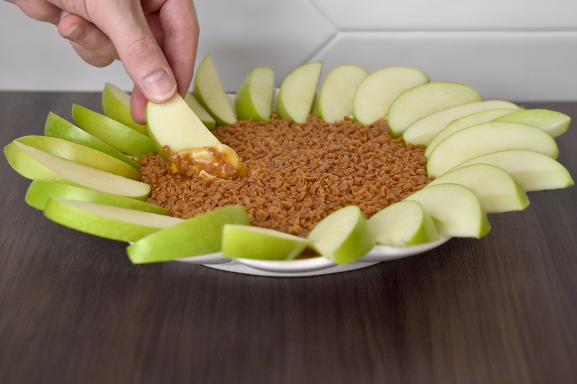 Cream Cheese Caramel Apple Dip | Canadian Goodness