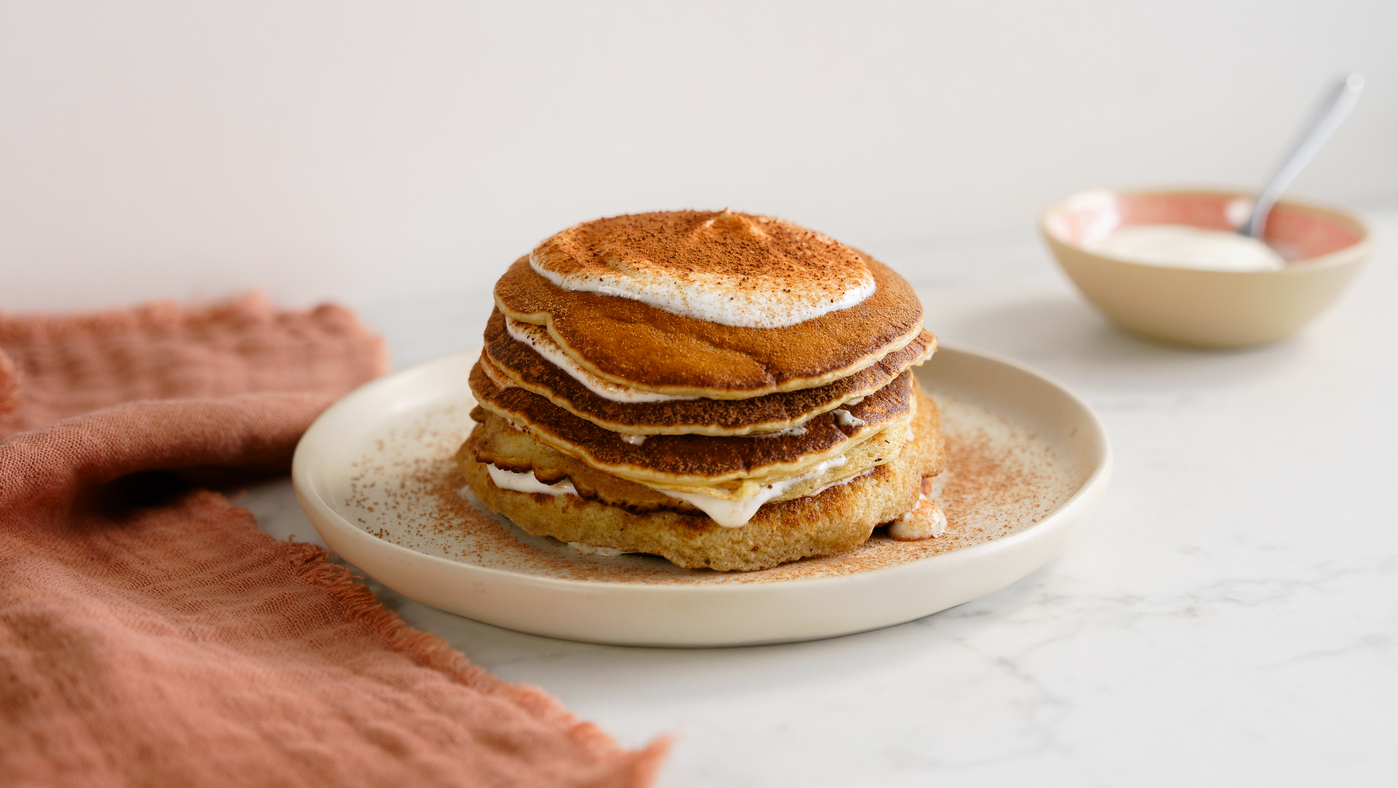 Tiramisu Pancakes | Canadian Goodness