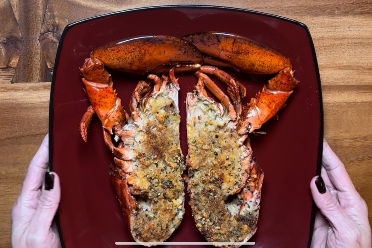 Baked Lobster with Canadian Cheese | Canadian Goodness