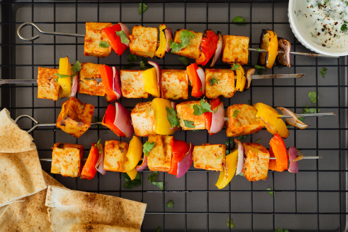 Shish Taouk-style Tofu Skewer | Canadian Goodness