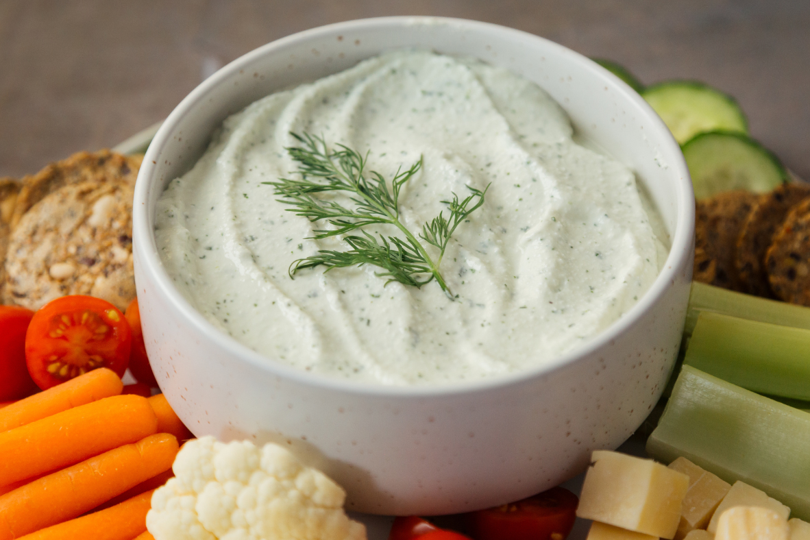 Cottage Cheese Ranch Dip | Canadian Goodness