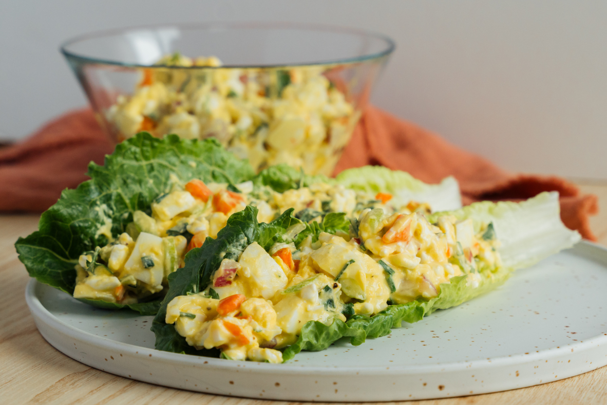 Cottage Cheese Egg Salad | Canadian Goodness