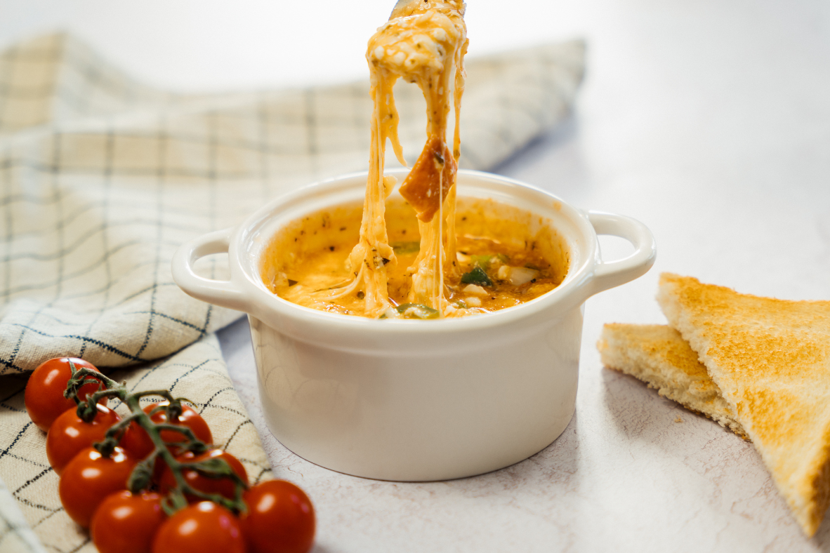 Cottage Cheese Pizza Bowl | Canadian Goodness