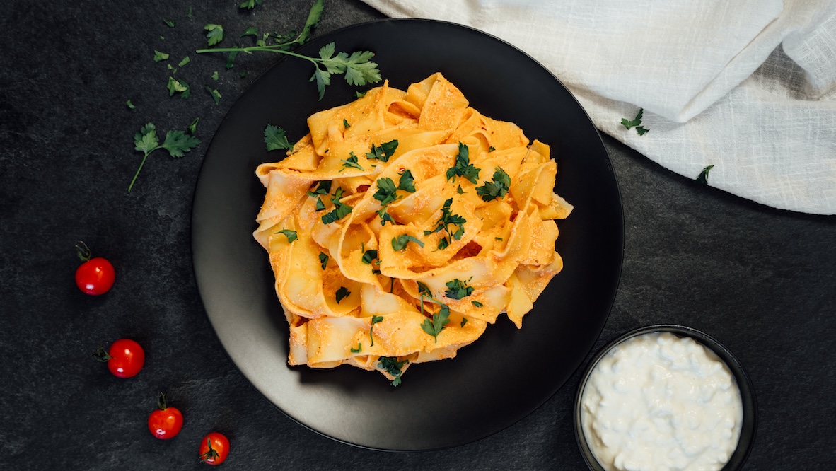 Creamy Cottage Cheese Pasta | Canadian Goodness