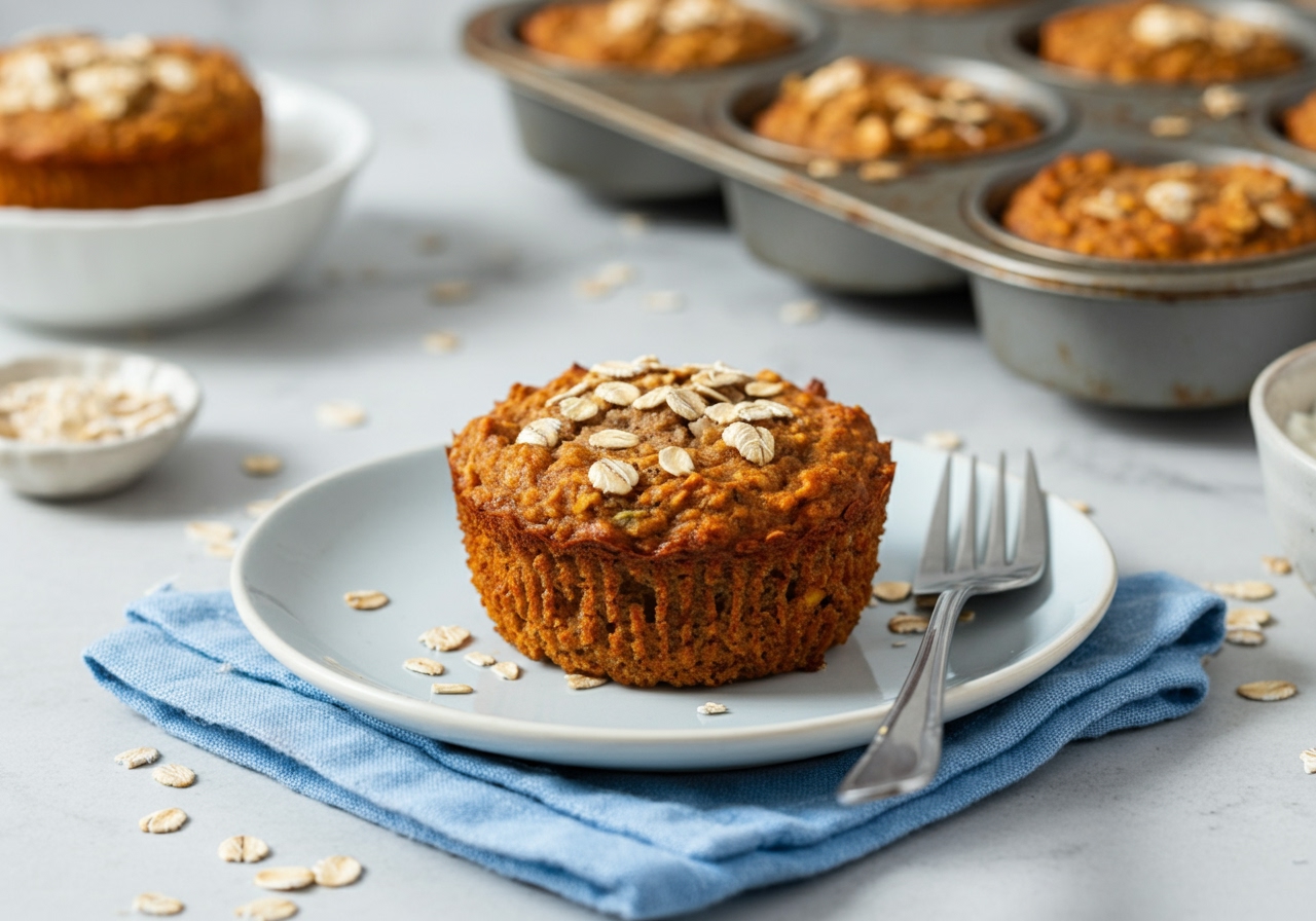 Oatmeal Carrot Muffins | Canadian Goodness