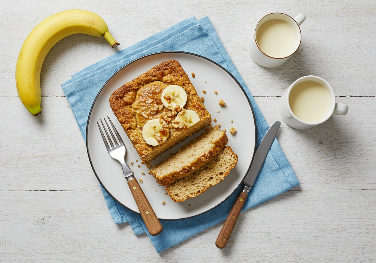 Banana Bran Breakfast Bread | Canadian Goodness