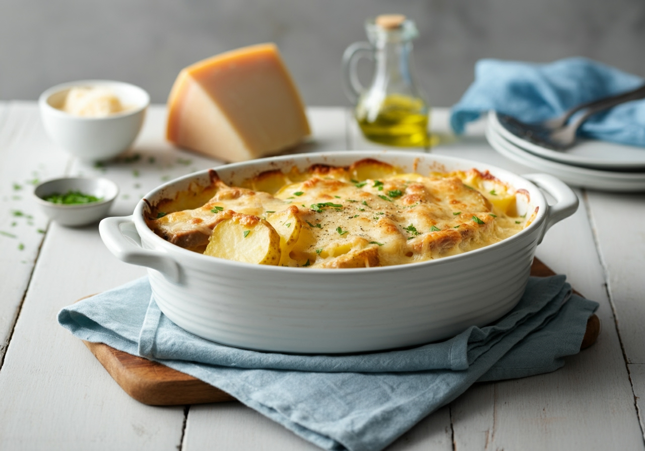 Scalloped Pork and Potato Casserole | Canadian Goodness