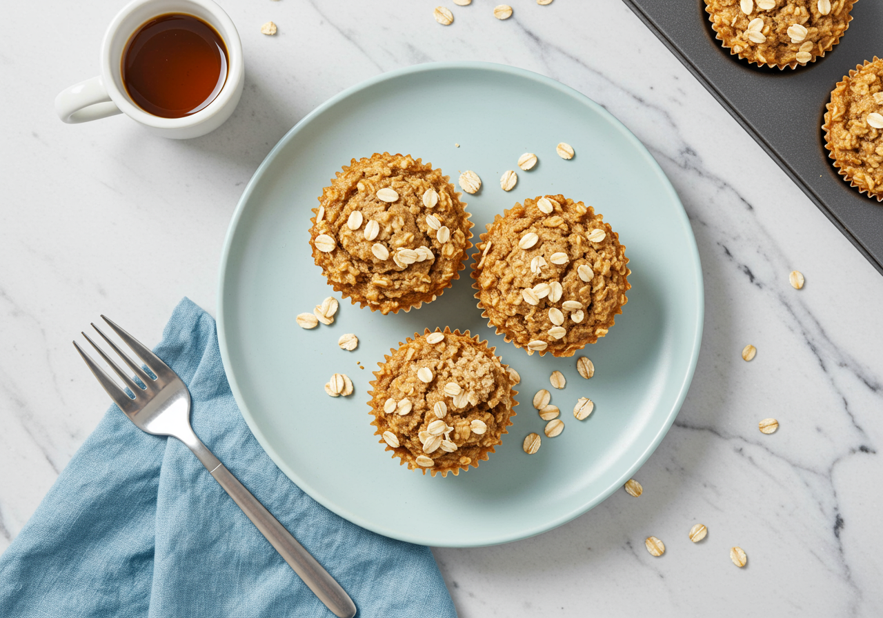 Oatmeal Raisin Muffins | Canadian Goodness