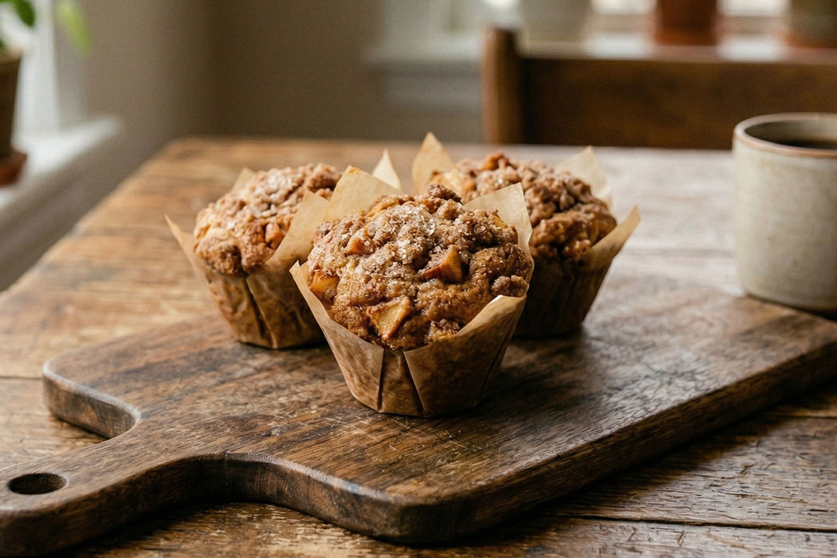 Apple Cinnamon Muffins | Canadian Goodness