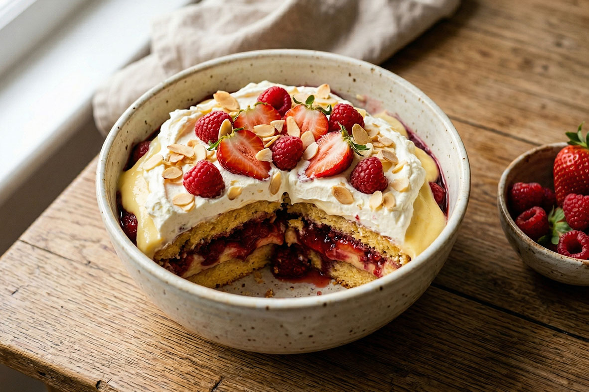 Traditional English Trifle | Canadian Goodness