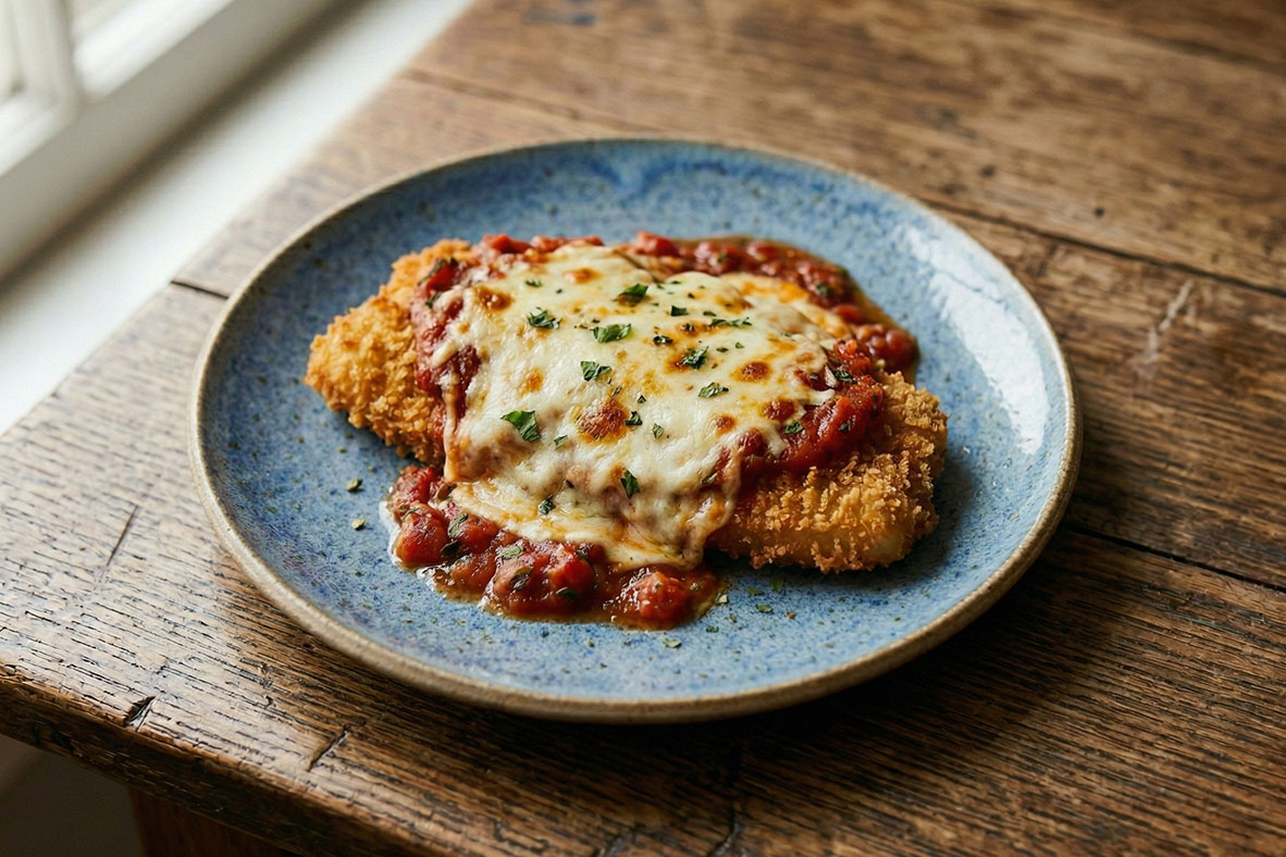 Crunchy Fish Parmigiana | Canadian Goodness