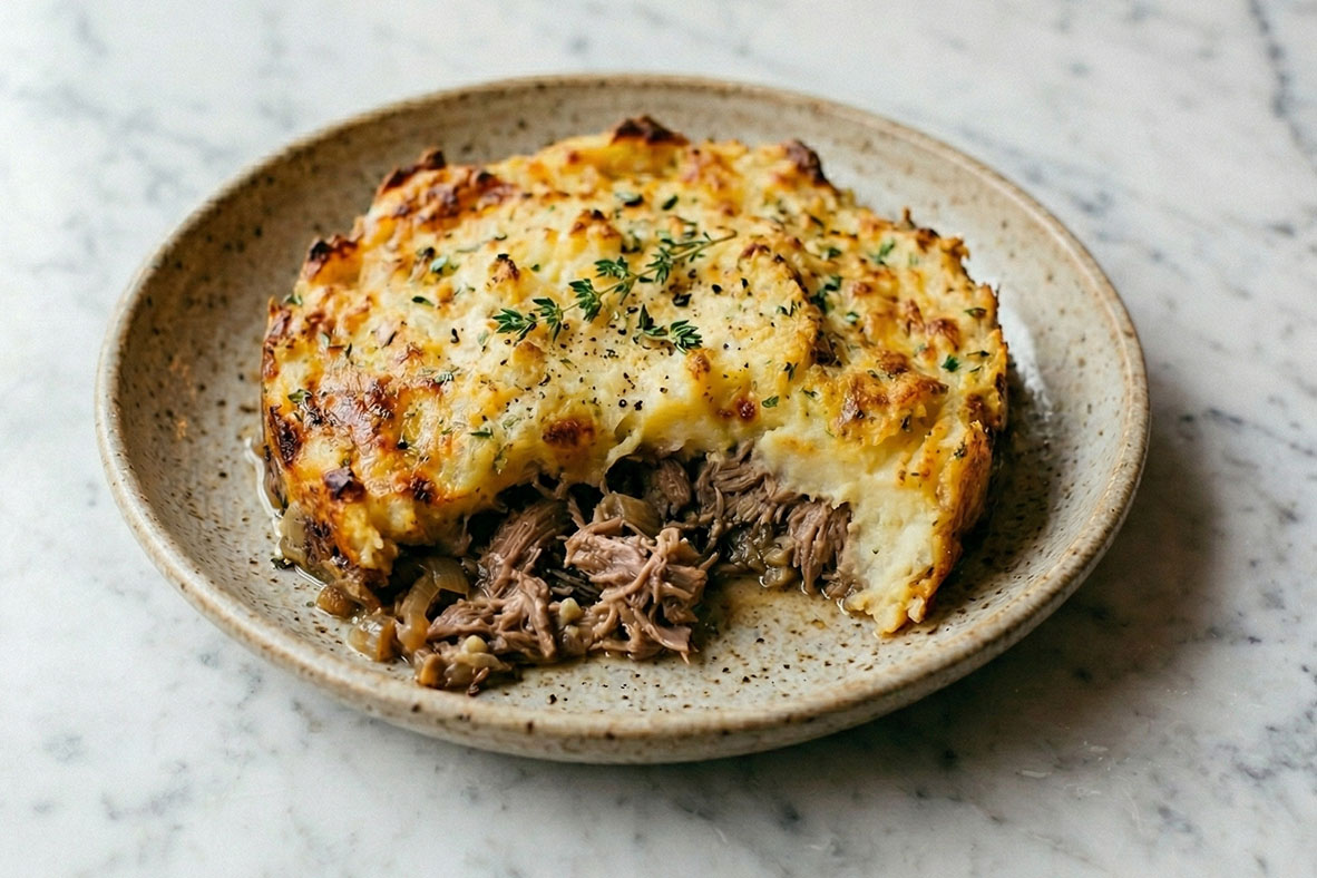 David Vinas’ duck confit Parmentier | Canadian Goodness