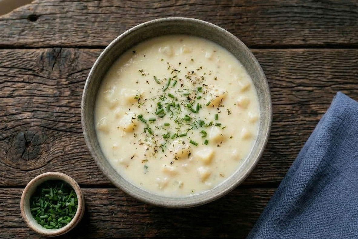 Swiss Potato Soup | Canadian Goodness