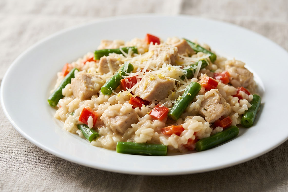 Italian Chicken and Risotto | Canadian Goodness