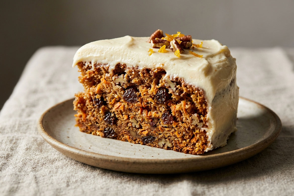 Carrot Cake with Cream Cheese Frosting | Canadian Goodness
