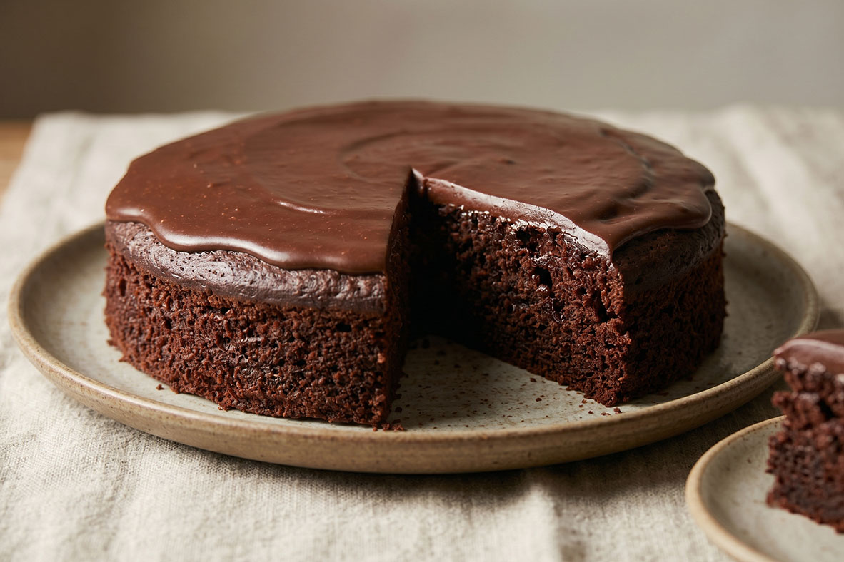 Lite and Easy Chocolate Cake | Canadian Goodness