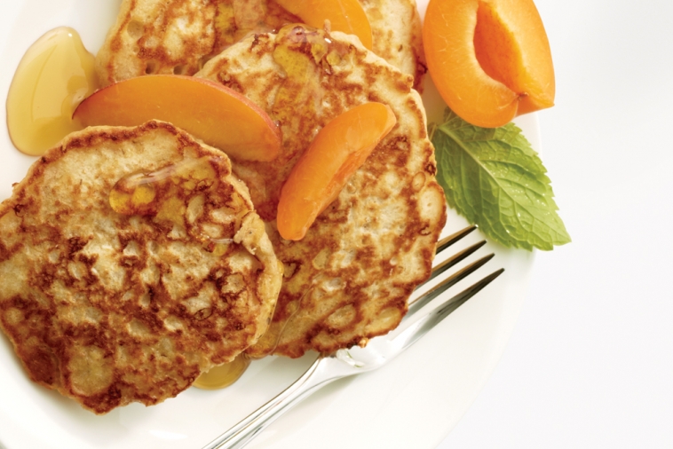 All-Canadian Havarti Maple Oat Pancakes | Canadian Goodness