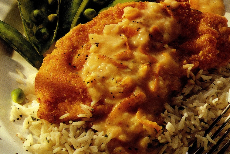 Almond Coated Chicken with Orange Sauce | Canadian Goodness