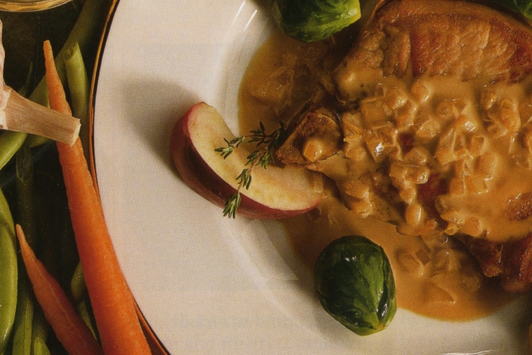Apple Cream Pork Chops | Canadian Goodness