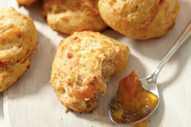 Apricot and Gouda Scones | Canadian Goodness