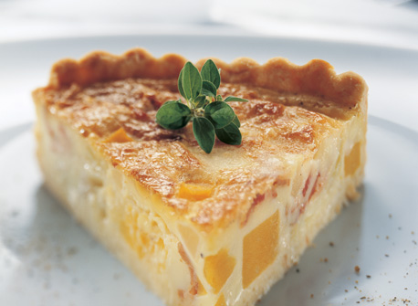 Autumn Quiche with Squash, Pears and Bacon | Canadian Goodness