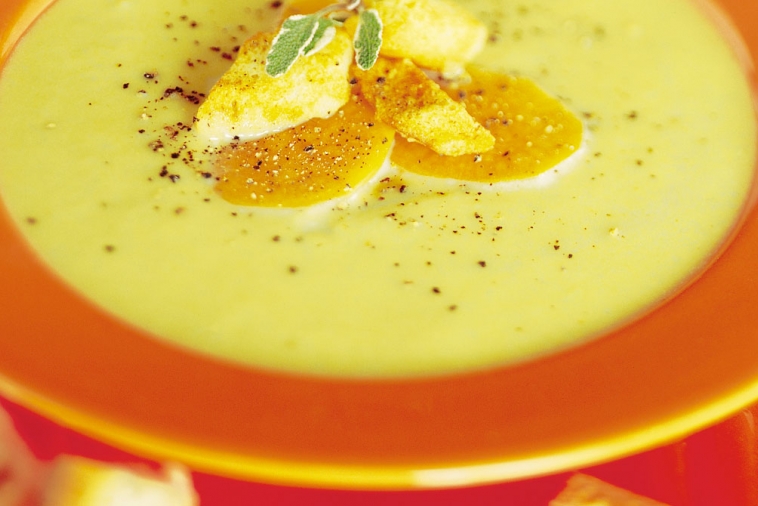 Autumnal Cream of Sweet Potato Soup | Canadian Goodness