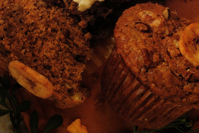 Banana Wheat Muffins | Canadian Goodness