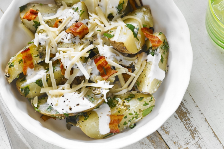 Caesar-style potato salad with Mozzarella | Canadian Goodness