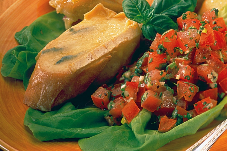 Californian Bruschetta with Blue Cheese | Canadian Goodness