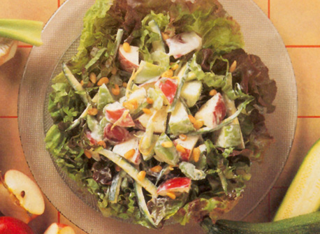 Celery, Zucchini & Apple Salad | Canadian Goodness
