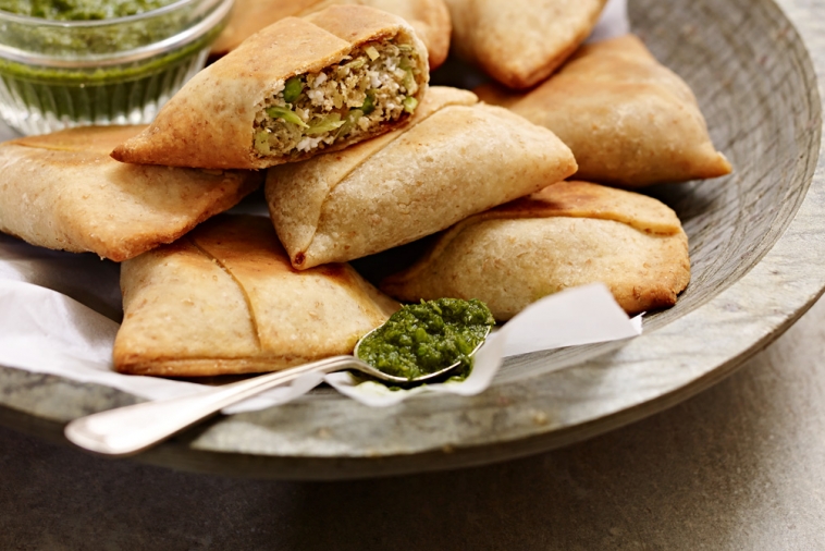 Cheddar and Ricotta Samosas | Canadian Goodness