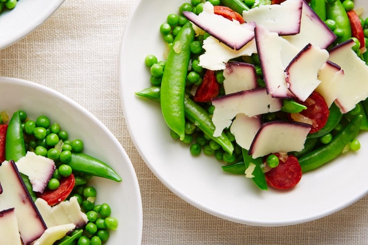 Cheddar & Chorizo Green Peas | Canadian Goodness