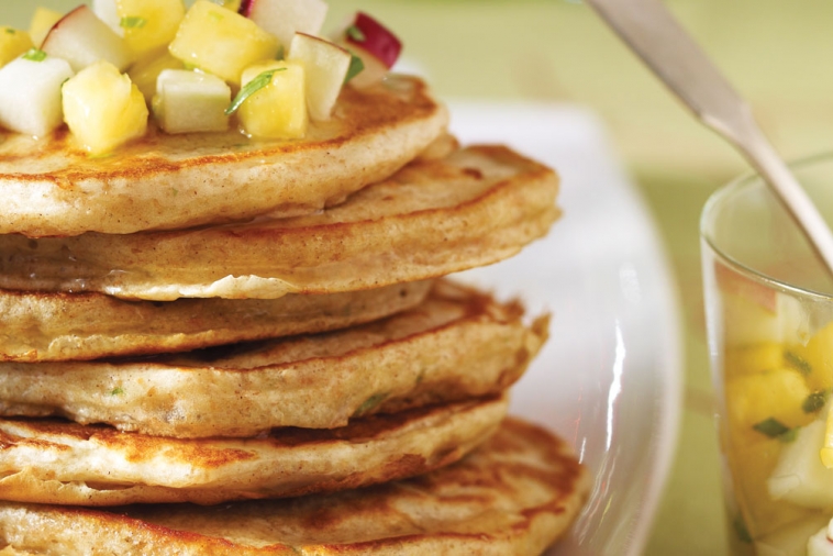 Cheese & Tarragon Pancakes | Canadian Goodness