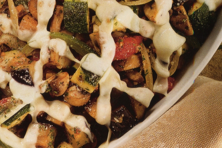 Cheese-Topped Harvest Vegetable Bake | Canadian Goodness