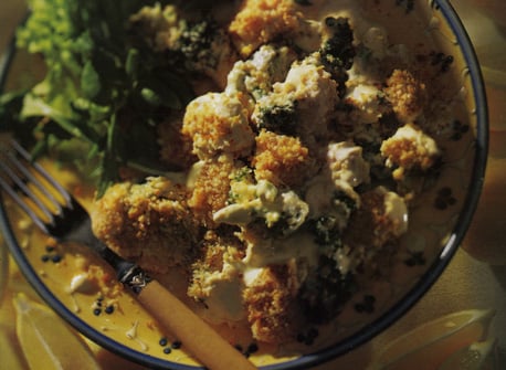 Chicken and Broccoli Lemon Crisp | Canadian Goodness