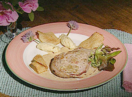 Chicken Cutlets with Spinach Sabayon | Canadian Goodness