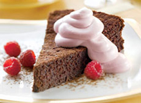 Chocolate Decadence Cake with Raspberry Cream | Canadian Goodness