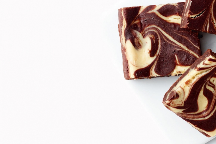 Chocolate Orange Cheesecake Swirl Brownies | Canadian Goodness